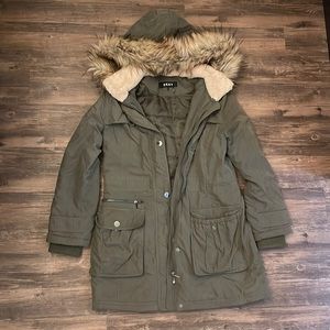 Womens DKNY Parka